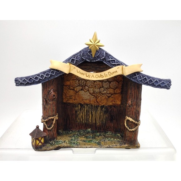 Thomas Kinkade Hawthorne Village Nativity 15 Piece Set 2007 Christmas Holiday - Picture 3 of 14